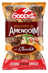 Broa de Amendoim Com Chocolate SG Goody's 250g*Val.081124