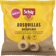 Rosquillas com Azeite de Oliva SG Schar 30g*Val.111024
