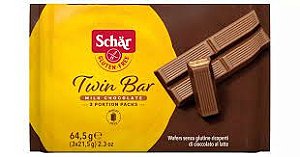 Twin Bar Chocolate SG Schar 64,5g*Val.240125