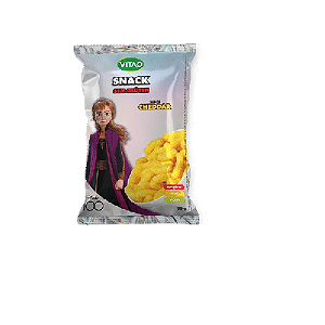 Snack de Milho sabor Cheddar (Ana Frozen) Disney Vitao 30g*Val.220125