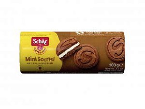 Biscoito Recheado Mini Sorrisi Sem Glúten Schar 100g *Val.270624
