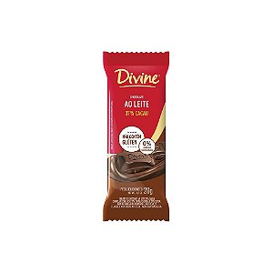 Barrinha Choc ao Leite 37% Cacau SG Divine 20g *Val.230524