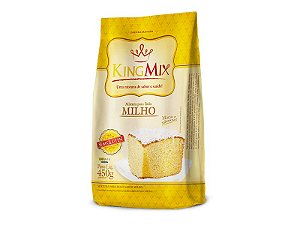 Mistura em Pó para Bolo Milho Sem Glúten King Mix 450g *Val.201224