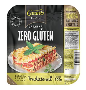 Massa de Lasanha Tradicional SG e Veg Casarão 300g *Val.130226