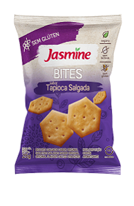 Biscoito Integral Sem Glúten e Vegano Bites Tapioca Jasmine 25g *Val.010425