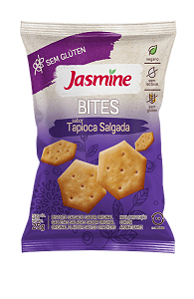 Biscoito Integral Sem Glúten e Vegano Bites Tapioca Jasmine 25g *Val.280724