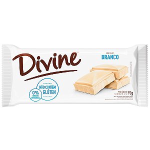 Barra de Chocolate Branco SG Divine 90g *Val.080724