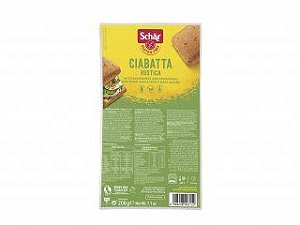 Ciabatta Rústica Multigrãos Sem Glúten Schär 200g *Val.270224