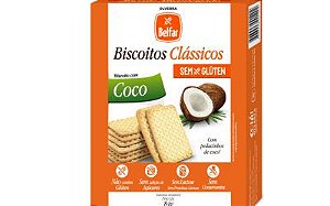 Biscoitos Clássicos de Coco SG e SL Belfar 84g *Val.310724