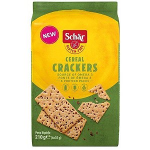 Crackers Cereal Seeds Sem Glúten Schär 210g *Val.070424