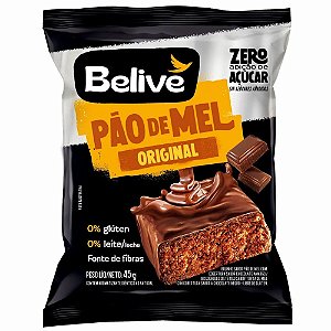 Pão de Mel Sem Açúcar SG e ZL Belive 45g *Val.110424