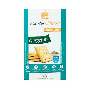 Biscoito Clássico Cracker Gergelim SG e Sl Belfar 104g *Val.310824