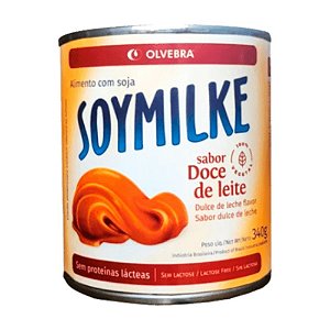 Doce de Soja Sabor Doce de Leite Sem Lactose e Sem Glúten Soymilke Olvebra 330g*Val.231123