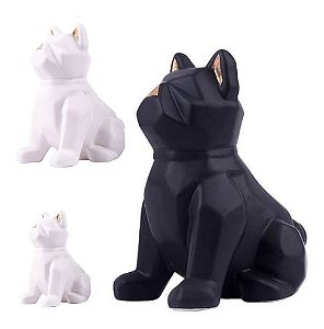 Enfeite Cerâmica Cachorro 14cm