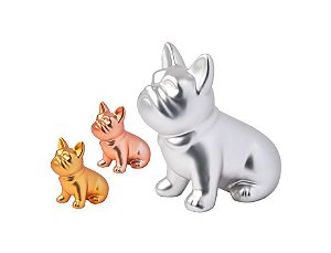 Enfeite de Cerâmica Cachorro 12cm