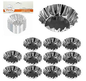 FORMA DE FLANDRES PARA EMPADA CRESPA Nº1 COM 12 PECAS 1,5X5,1CM