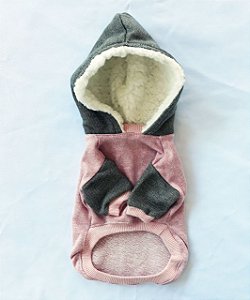 mama's boy dog moletom com capuz