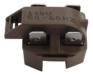 RELE PTC 4 TERMINAIS 110V 1/4 1/5 1/6 1/8 1/10 1/12 EMBRACO TECUMSEH SICOM