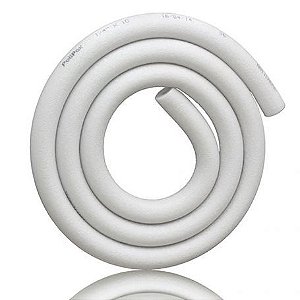 Tubo Isolante Esponjoso Vix Blindado 1/2" Branco