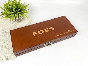Conjunto Faca Artesanal 8 Polegadas e Chaira para Churrasco com Estojo Personalizado