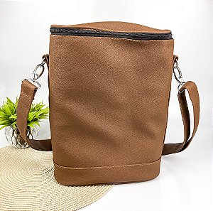 Porta Vinhos Térmico C/ 2 Divisórias Personalizado