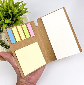 Bloco de Anotações com Post-It Personalizado