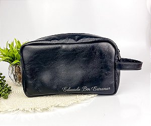 Necessaire Masculina de Couro Personalizada