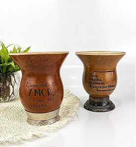Cuia de Porongo Personalizada