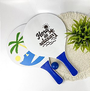Kit para Frescobol Personalizado