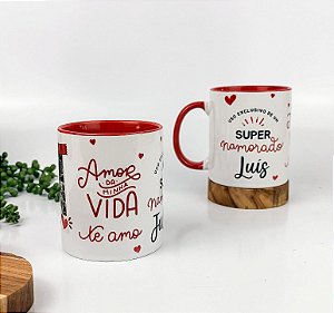 Caneca de Cerâmica 325ml Personalizado