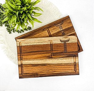 Tábua Encanto em Madeira Teca Personalizada