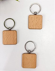 Chaveiro de Bambu Personalizado