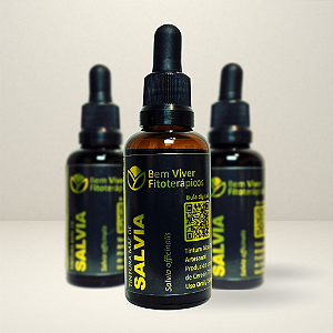 Extrato/Tintura Mãe de Sálvia (Salvia officinalis) 50ml