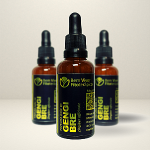 Extrato/Tintura Mãe de Gengibre (Zingiber officinale) 50ml