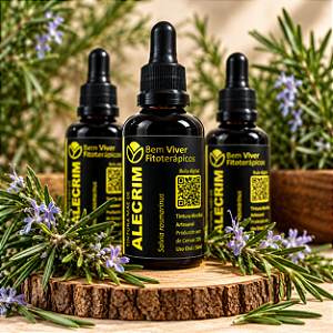 Extrato/Tintura Mãe de Alecrim (Salvia rosmarinus) 50ml