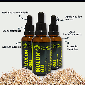 Combo (1 Mês) - 04 x Tintura Mãe de Mulungu (Erythrina mulungu) 50ml