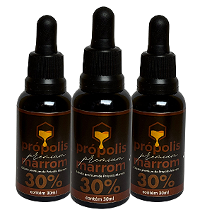 Extrato Premium de Própolis Marrom 30ml