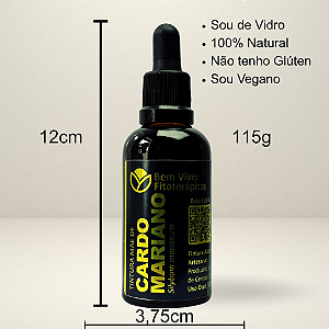 Extrato/Tintura Mãe de Cardo Mariano (Silybum marianum) 50ml