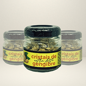 Cristais de Gengibre Extra Forte (Zingiber officinale) 17g