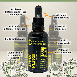 Extrato/Tintura Mãe de Assa-peixe (Vernonia polyanthes) 50ml