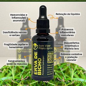 Extrato/Tintura Mãe de Erva de Bicho (Persicaria hydropiper) 50ml