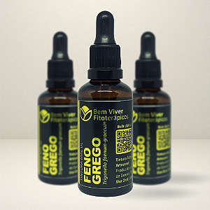 Extrato/Tintura Mãe de Feno Grego (Trigonella foenum-graecum) 50ml