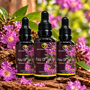 Extrato/Tintura de Pau d'Arco (Tabebuia impetiginosa) 30ml