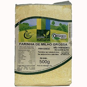 Farinha de Milho Amarela Grossa  (Cuscuz)