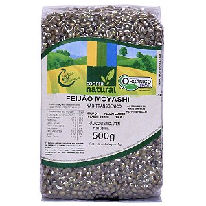 FEIJÃO CARIOCA ORGÂNICO À VÁCUO COOPERNATURAL 500 G