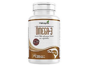Ômega 3 óleo de peixe 120 Caps 700 mg