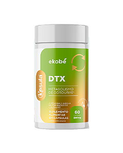 1 Gli ( K’psula DTX ) 60 Caps 590mg - Psylium e inulinaresveratrol, vitamina C, colina e cromo (Ajuda a baixar a diabete