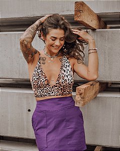 Top JULIANA | animal print