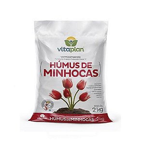 Húmus De Minhoca 2Kg Vitaplan
