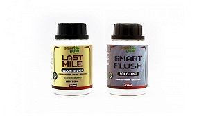 Kit Fertilizantes Smart Grow Last Mile + Smart Flush 250ml